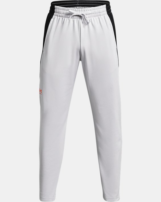 Men's UA Tricot Track Pants, Gray, pdpMainDesktop image number 4